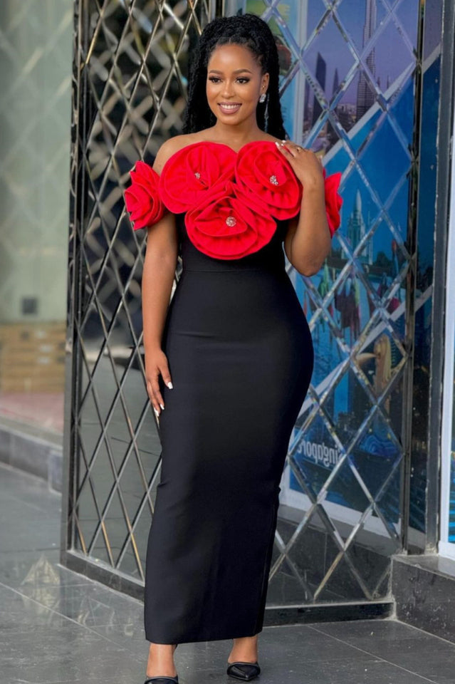 Solene Flower Bandage Dress | Dress In Beauty