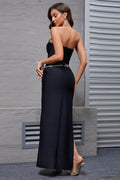 Strapless Crystal Embellished Maxi Dress | Dress In Beauty