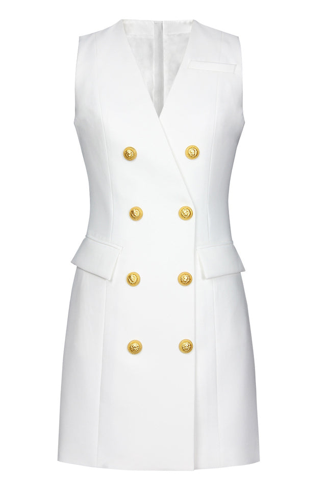 Sleeveless Blazer Dress | Dress In Beauty