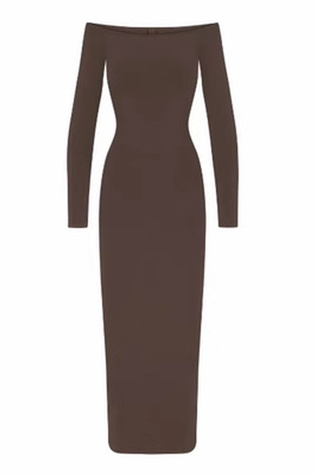 New Vintage Off-The-Shoulder Maxi Dress | Dress In Beauty