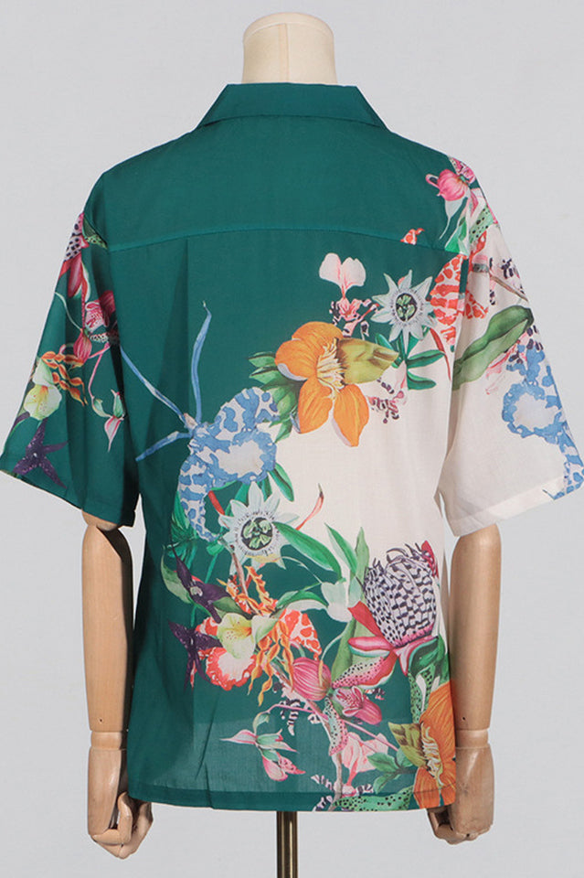 Floral Shirt + Pants Set | Dress In Beauty