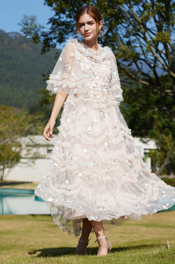 Lalabelle Floral Gown in Tulle | Dress In Beauty
