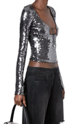 Solaris Sequined Top | Dress In Beauty
