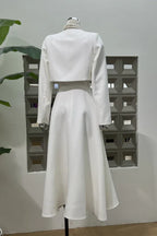 Women's midi dress and jacket set - View 12 | WEUXS