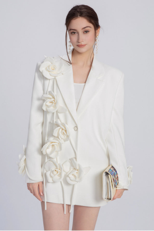 Bethany Flower Blazer | Dress In Beauty