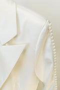 Ossie Pearl Embellished Cutout Blazer Set | Dress In Beauty