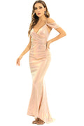 Backless Spaghetti Straps Formal Maxi Dress | Dress In Beauty