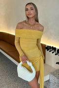 Yasmin Off Shoulder Mini Dress | Dress In Beauty