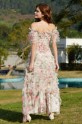 Nola Ruched Floral Maxi Dress | Dress In Beauty