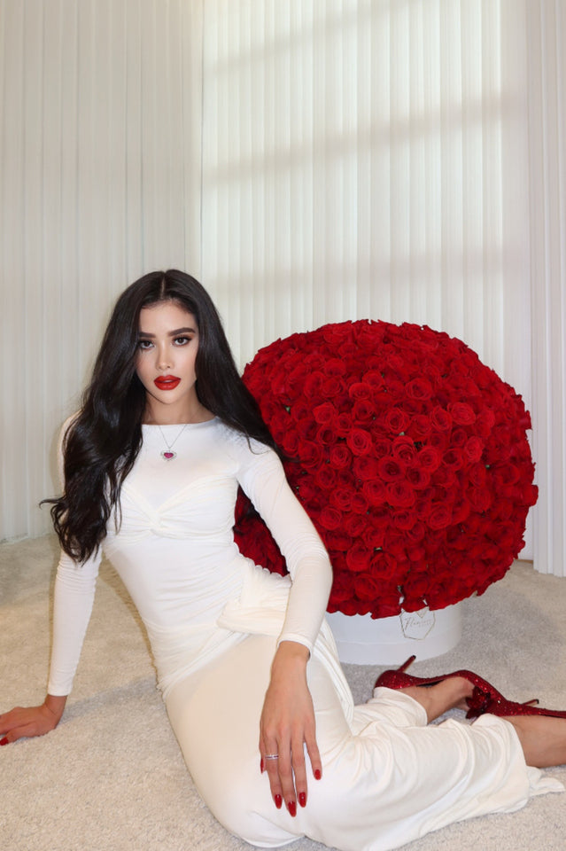 Strappy Long Sleeve Maxi Dress | Dress In Beauty