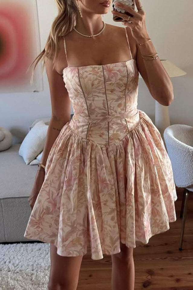 Ysabella Stretch Cotton Mini Sundress | Dress In Beauty