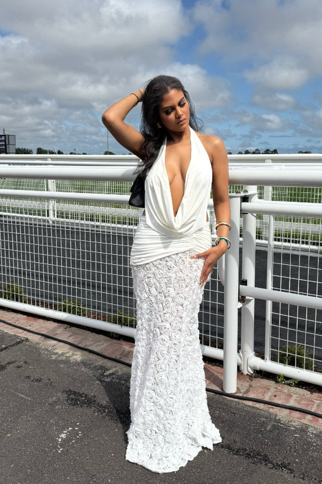 Kita Textured Maxi Dress | Dress In Beauty