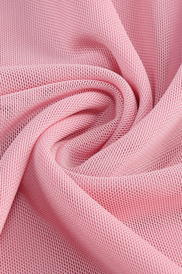 Floral-Applique Mesh Mini Dress | Dress In Beauty