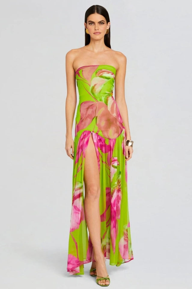 Marisol Floral-Print Maxi Dress | Dress In Beauty
