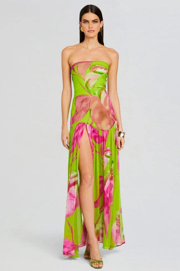 Marisol Floral-Print Maxi Dress | Dress In Beauty
