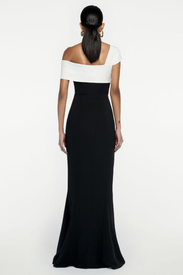 Asymmetric Off Shoulder Maxi Dress | Dress In Beauty