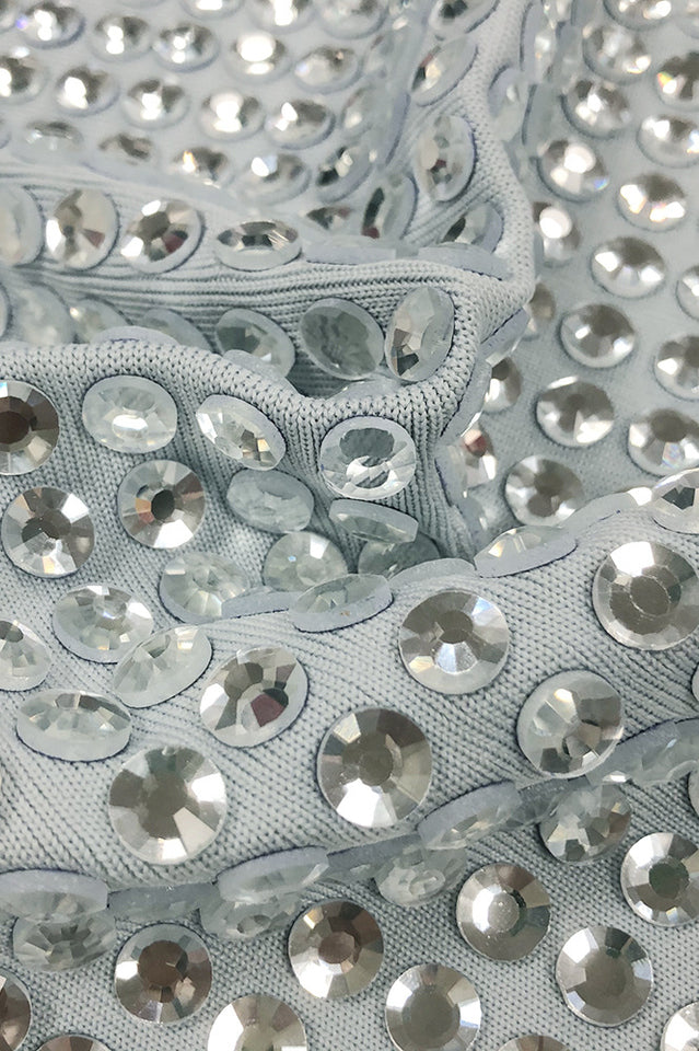 Shiny Stone Embellished Short Dress | Dress In Beauty