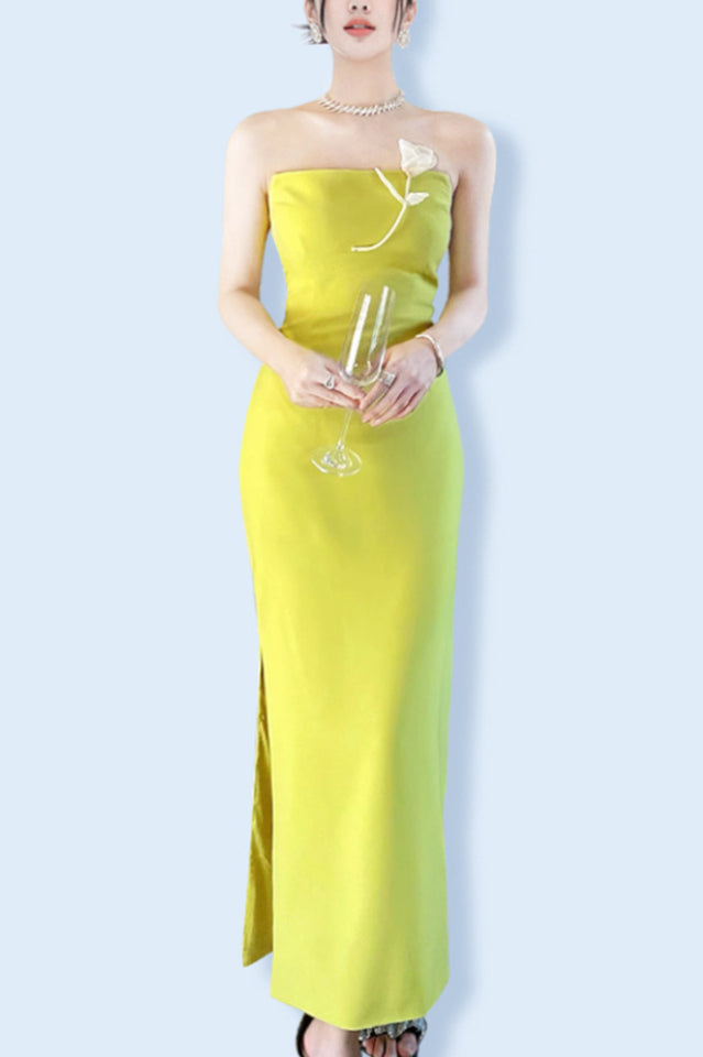 Aishwarya Flower Embellished Maxi Dress | Dress In Beauty