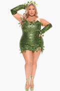 Sequin Poison Ivy Costume | Dress In Beauty