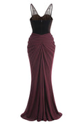 Velvet Corset Maxi Dress | Dress In Beauty