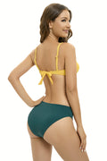 Solid Color Sling Bikini Set | Dress In Beauty
