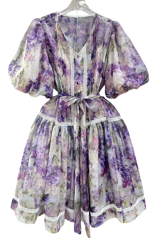 Tama Floral Print Mini Dress | Dress In Beauty