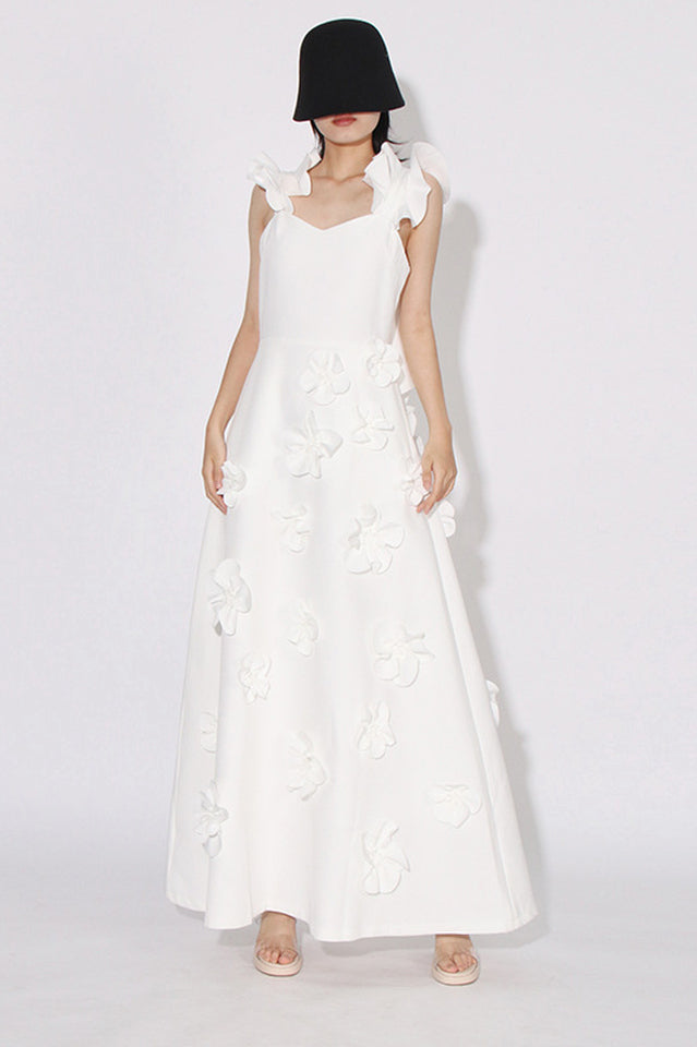 Bracha 3D Flower Maxi Dress | Dress In Beauty