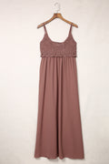 Mauve Boho Maxi Dress | Dress In Beauty