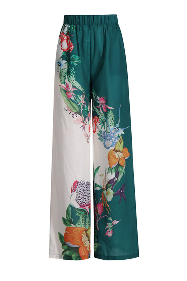 Floral Shirt + Pants Set | Dress In Beauty