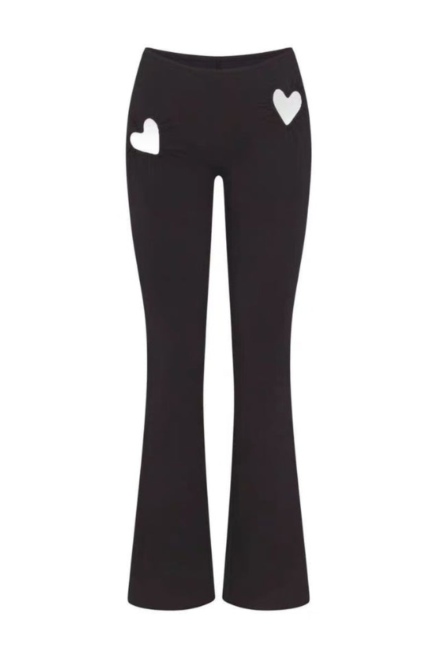 SKIMS Heart Flare Leggings Set | Dress In Beauty