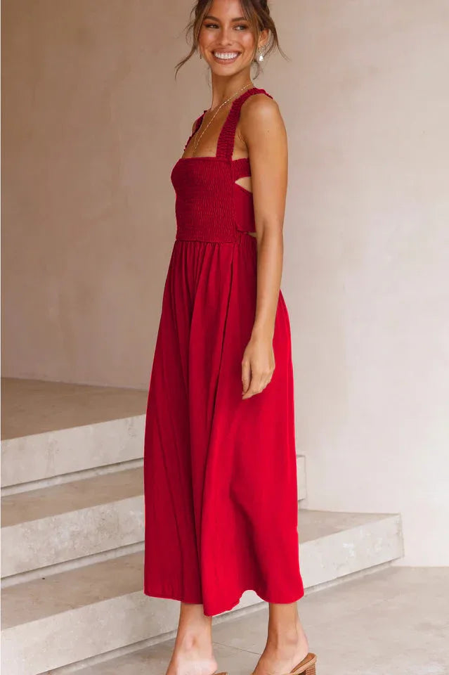 A-line Maxi Dress - View 8 | WEUXS