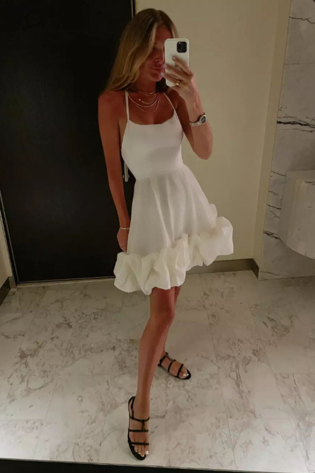 Backless Bustier Mini Dress | Dress In Beauty