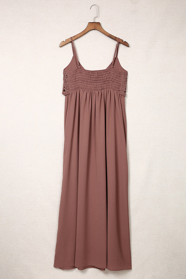 Mauve Boho Maxi Dress | Dress In Beauty
