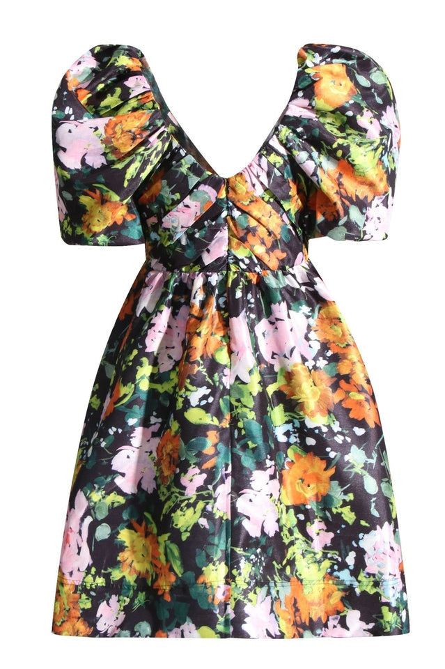 Gabrielle Plunge Mini Dress | Dress In Beauty