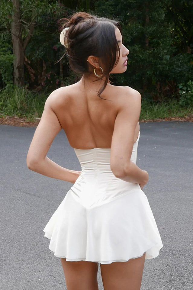 Jacqueline Strapless Corset Mini Dress | Dress In Beauty