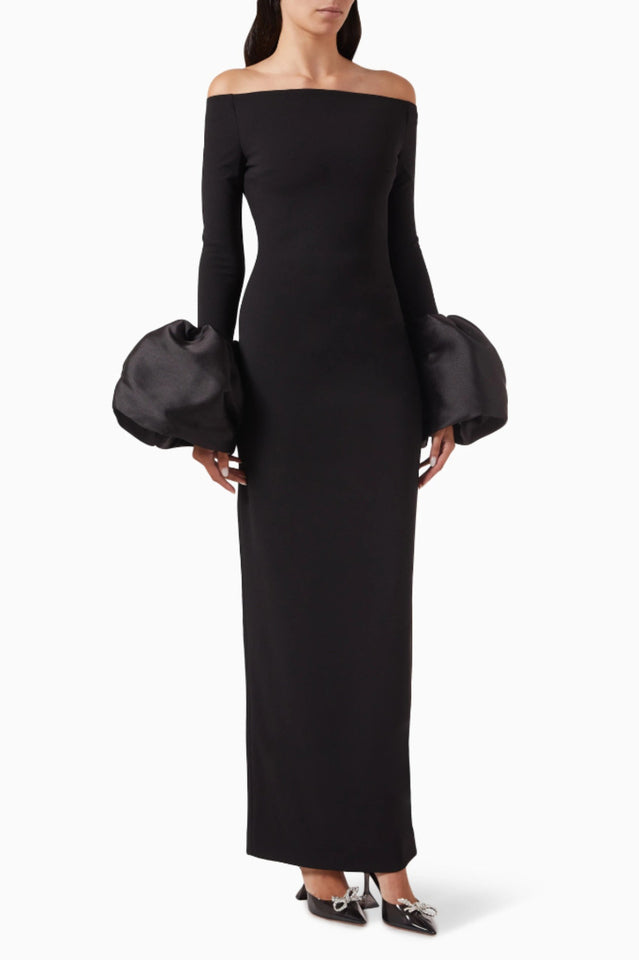 Talia Oversized-Cuffs Gown | Dress In Beauty