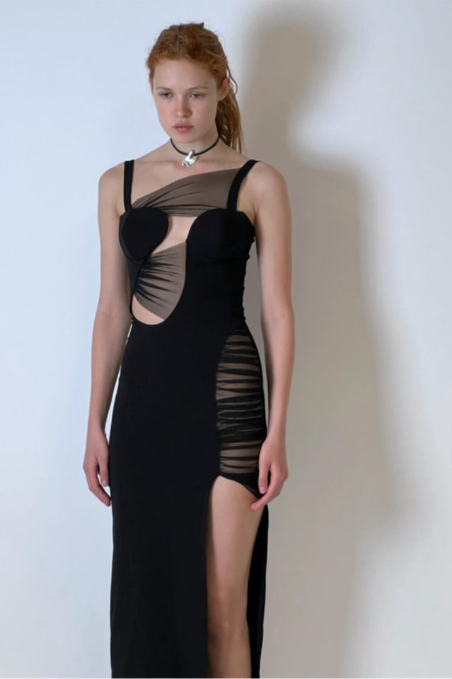 Viota Asymmetric High Low Dress | Dress In Beauty
