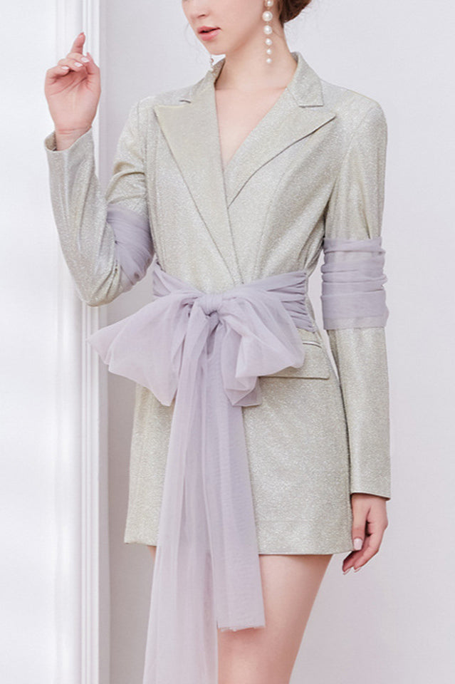 The Nightingale Long Sleeve Blazer | Dress In Beauty