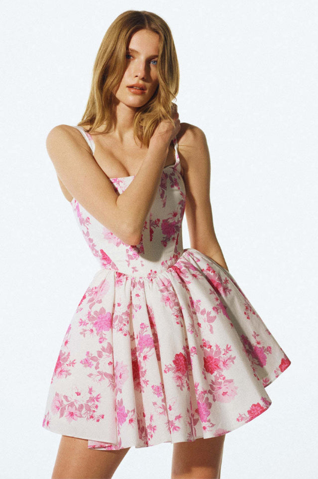 Printed Corest Mini Cami Dress | Dress In Beauty