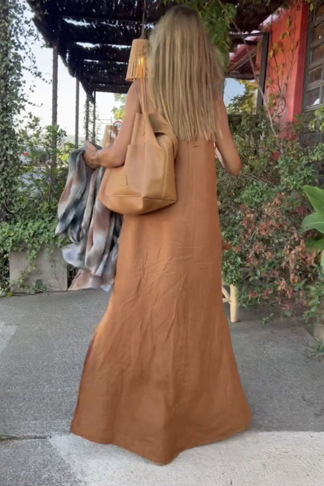 Basic Casual Outdoor Halter Dress | Dress In Beauty