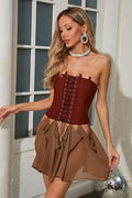 Electric Rose Corset Skirt Set | Dress In Beauty