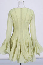 Asymmetric Hem Mini Dress - View 8 | WEUXS