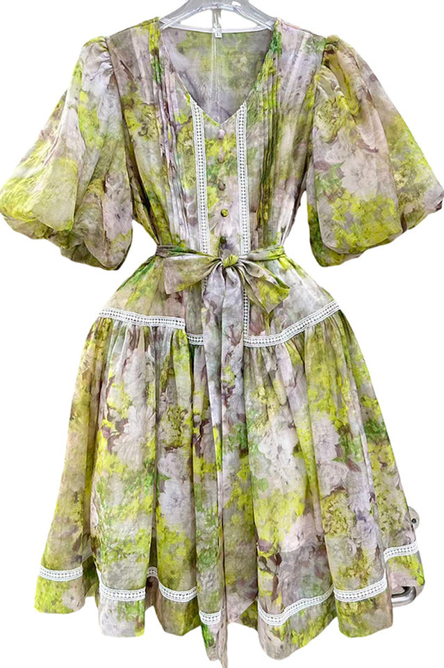 Tama Floral Print Mini Dress | Dress In Beauty