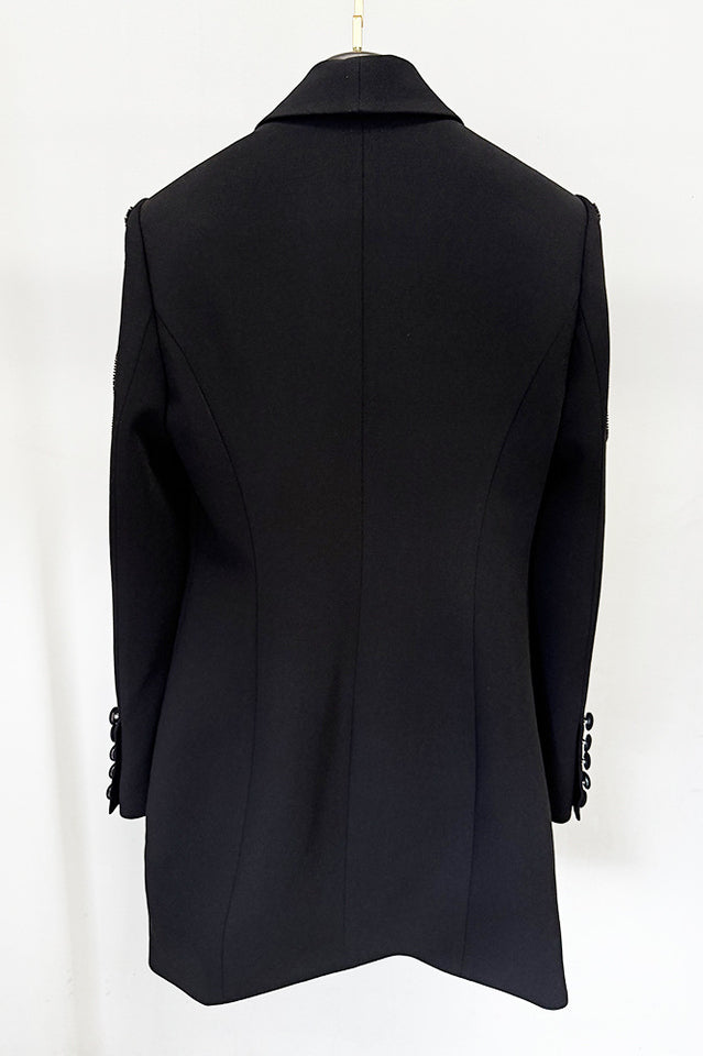 Kallie Sequin Embellished Blazer Mini Dress | Dress In Beauty