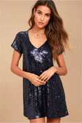 Light Up the Night Sequin Shift Dress | Dress In Beauty