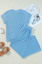 Women's Knit Lounge Set - View 6 | WEUXS
