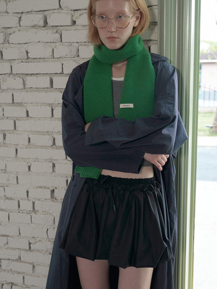 Premium wool knit scarf - View 10 | WEUXS