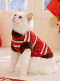 Striped pet sweater - View 6 | WEUXS