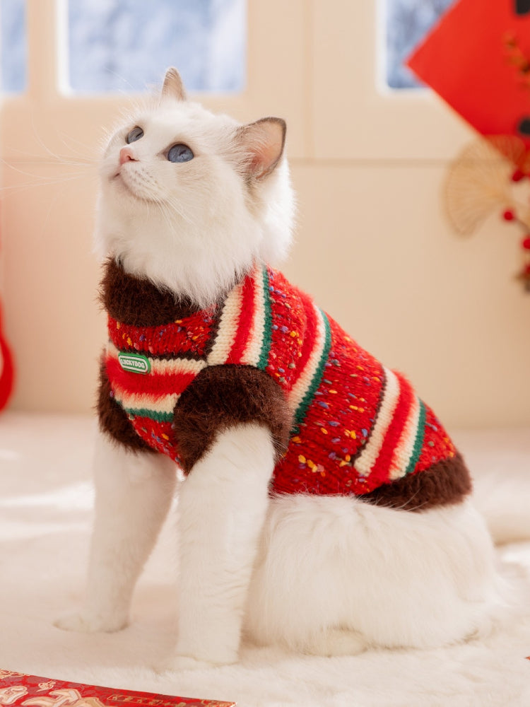 Striped pet sweater - View 6 | WEUXS