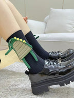 Unisex Dragon Spike Crew Socks
